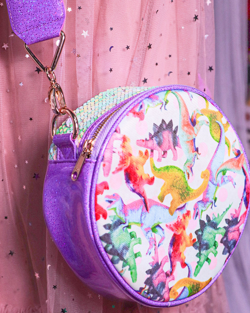 Exclusive! Dino Lilac Crossbody x Irregular Choice