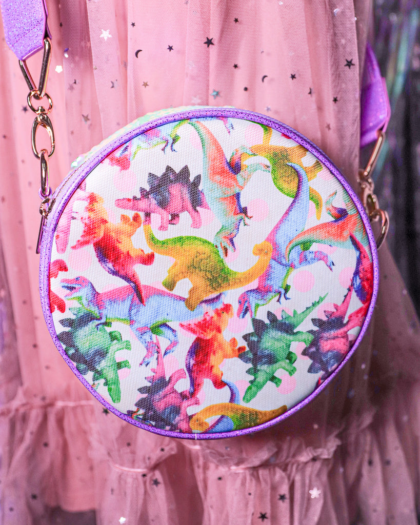 Exclusive! Dino Lilac Crossbody x Irregular Choice