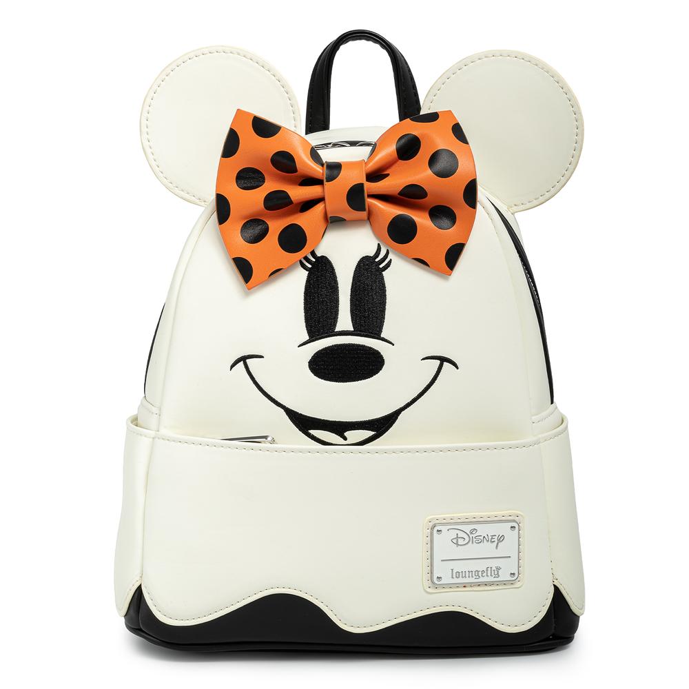 Loungefly Ghost Minnie Glow-in-the-Dark Cosplay Mini Backpack x Disney