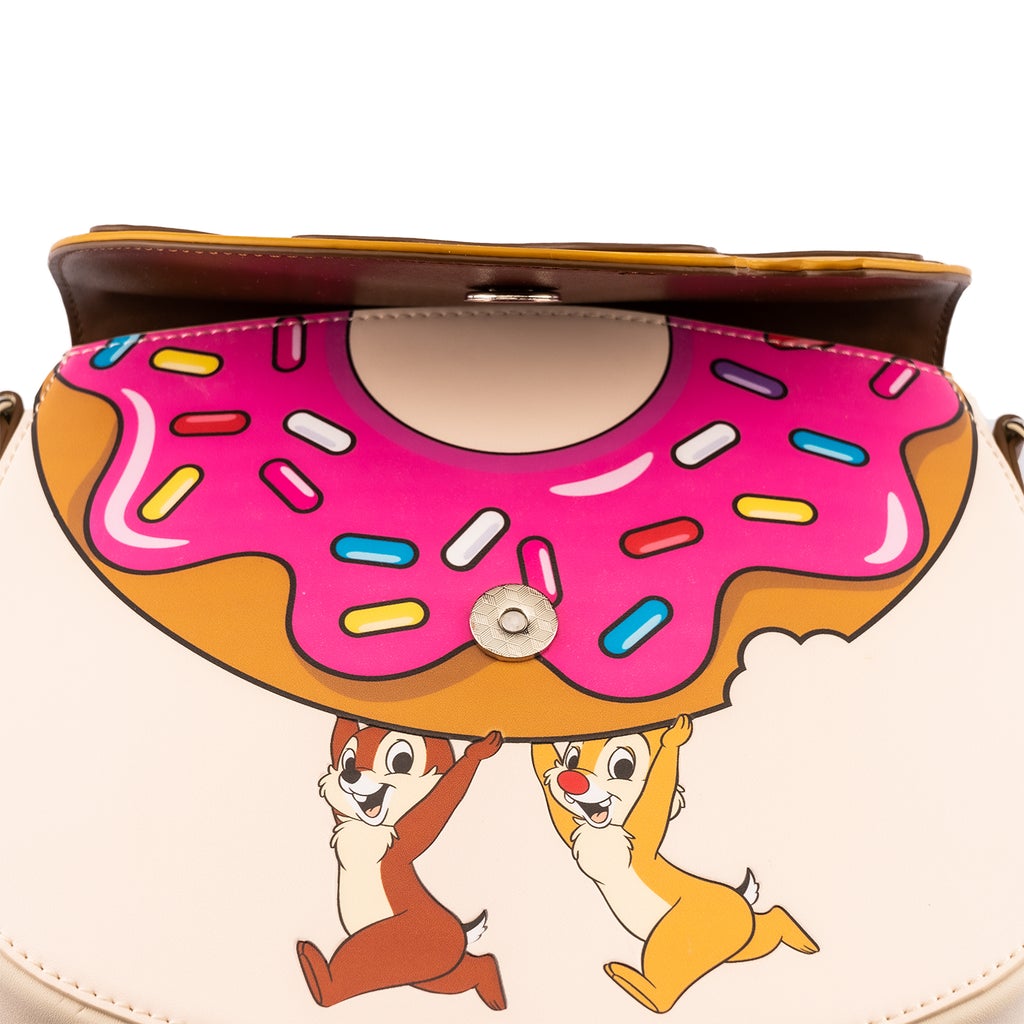 Loungefly Disney Chip and Dale Donut Snatchers Crossbody