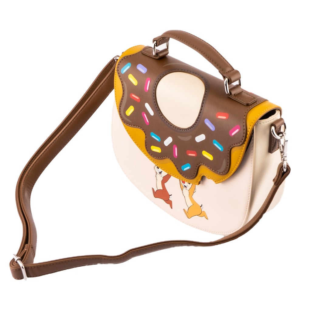 Loungefly Disney Chip and Dale Donut Snatchers Crossbody