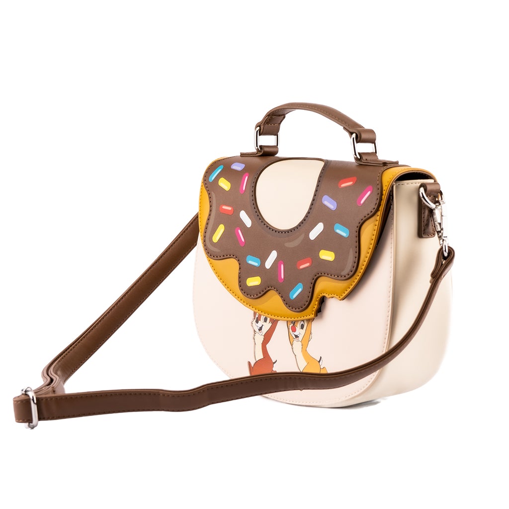 Loungefly Disney Chip and Dale Donut Snatchers Crossbody
