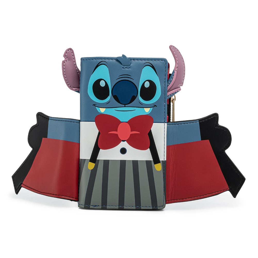 Loungefly Vampire Stitch Bowtie Wallet x Disney