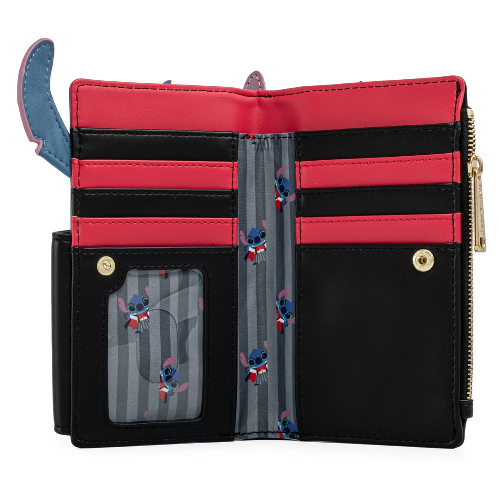 Loungefly Vampire Stitch Bowtie Wallet x Disney