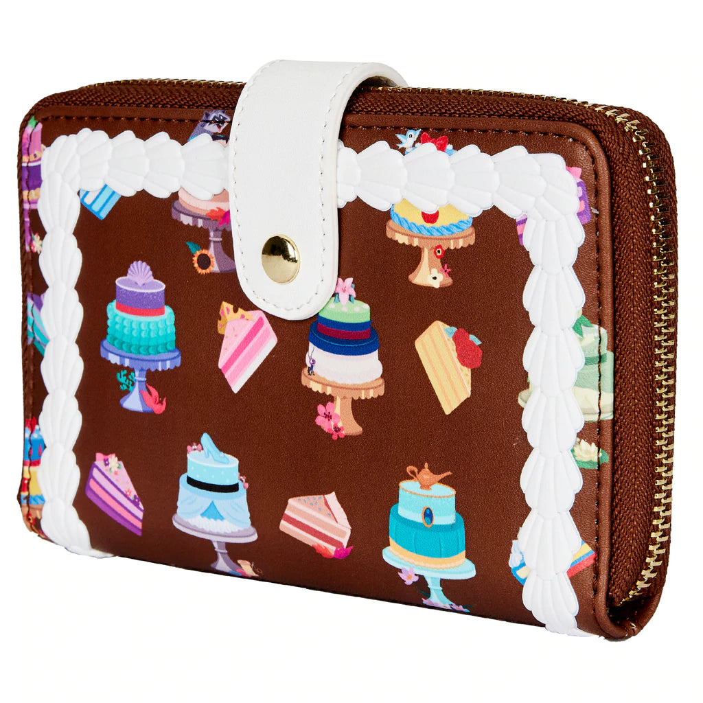Disney Princess Cakes Zip Around Wallet x Loungfly
