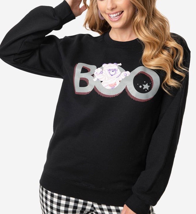 Care Bears x Unique Vintage Boo Mummy Unisex Sweatshirt - Lulabites