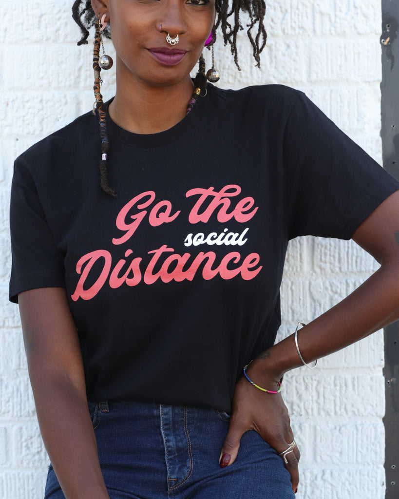 Go the Social Distance Tee x Unique Vintage - Lulabites
