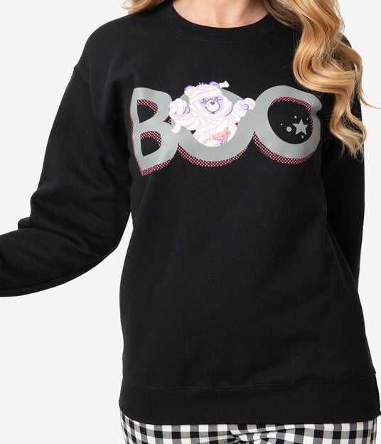 Care Bears x Unique Vintage Boo Mummy Unisex Sweatshirt - Lulabites