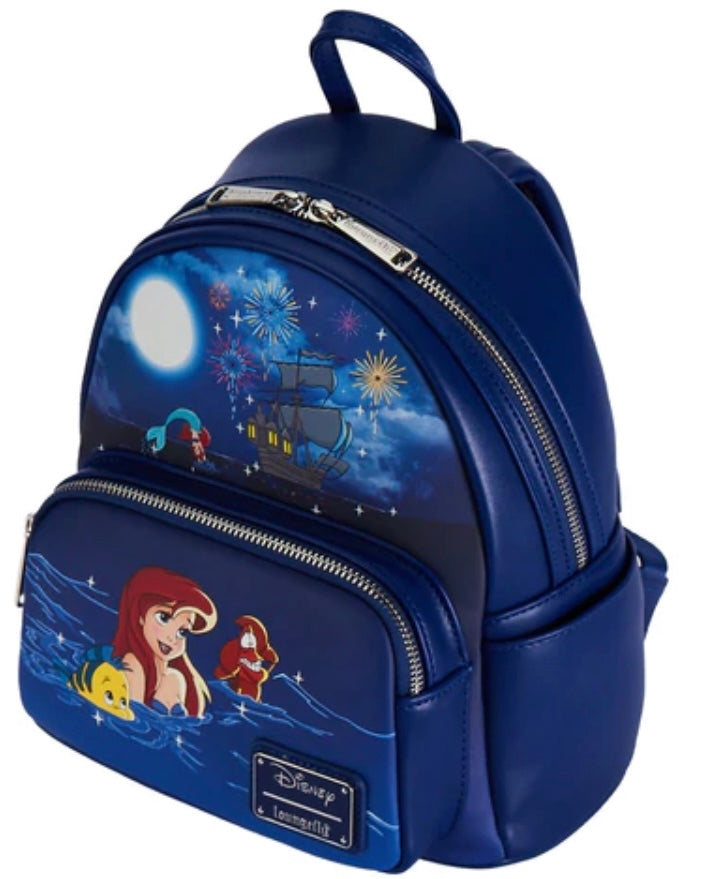 Loungefly Disney The Little Mermaid Ariel Fireworks Mini Backpack