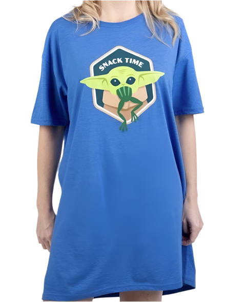 Star Wars Mandalorian The Child Snack Time Lounge Shirt