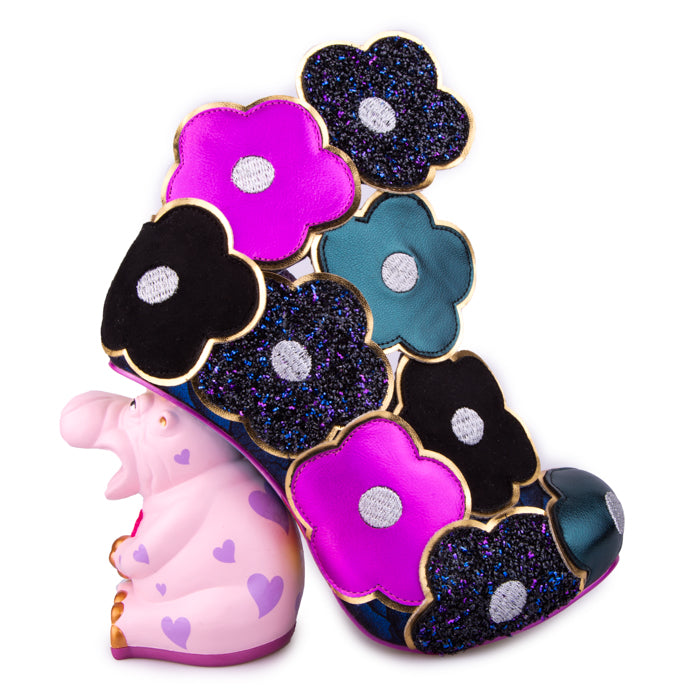 Hippo-Ray x Irregular Choice Black/Pink - Lulabites