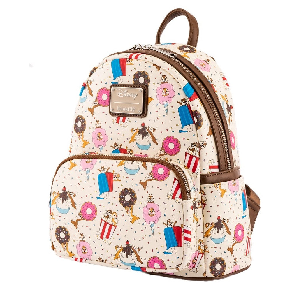 Loungefly Disney Chip and Dale Snackies Mini Backpack