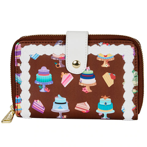 Disney Princess Cakes Zip Around Wallet x Loungfly