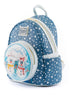 Disney Snowman Mickey Minnie Snow Globe Mini Backpack Loungefly