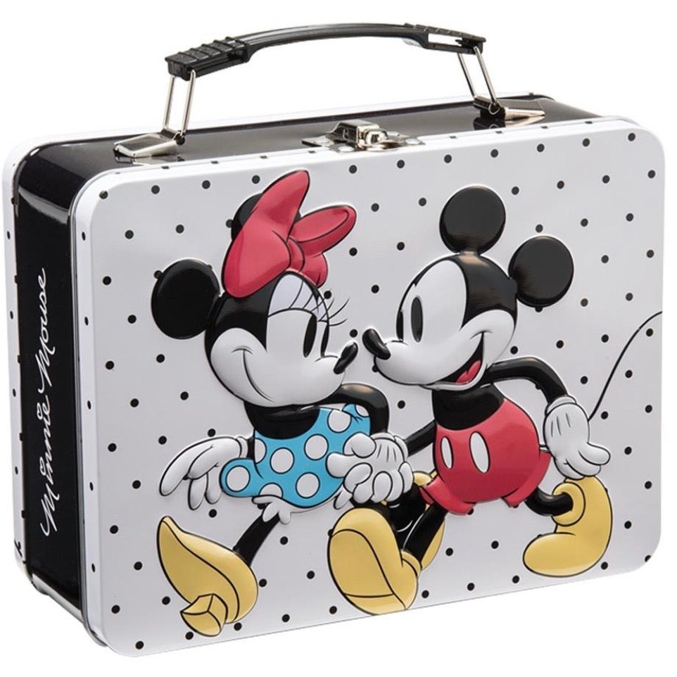 Disney Mickey & Minnie Large Tin Tote