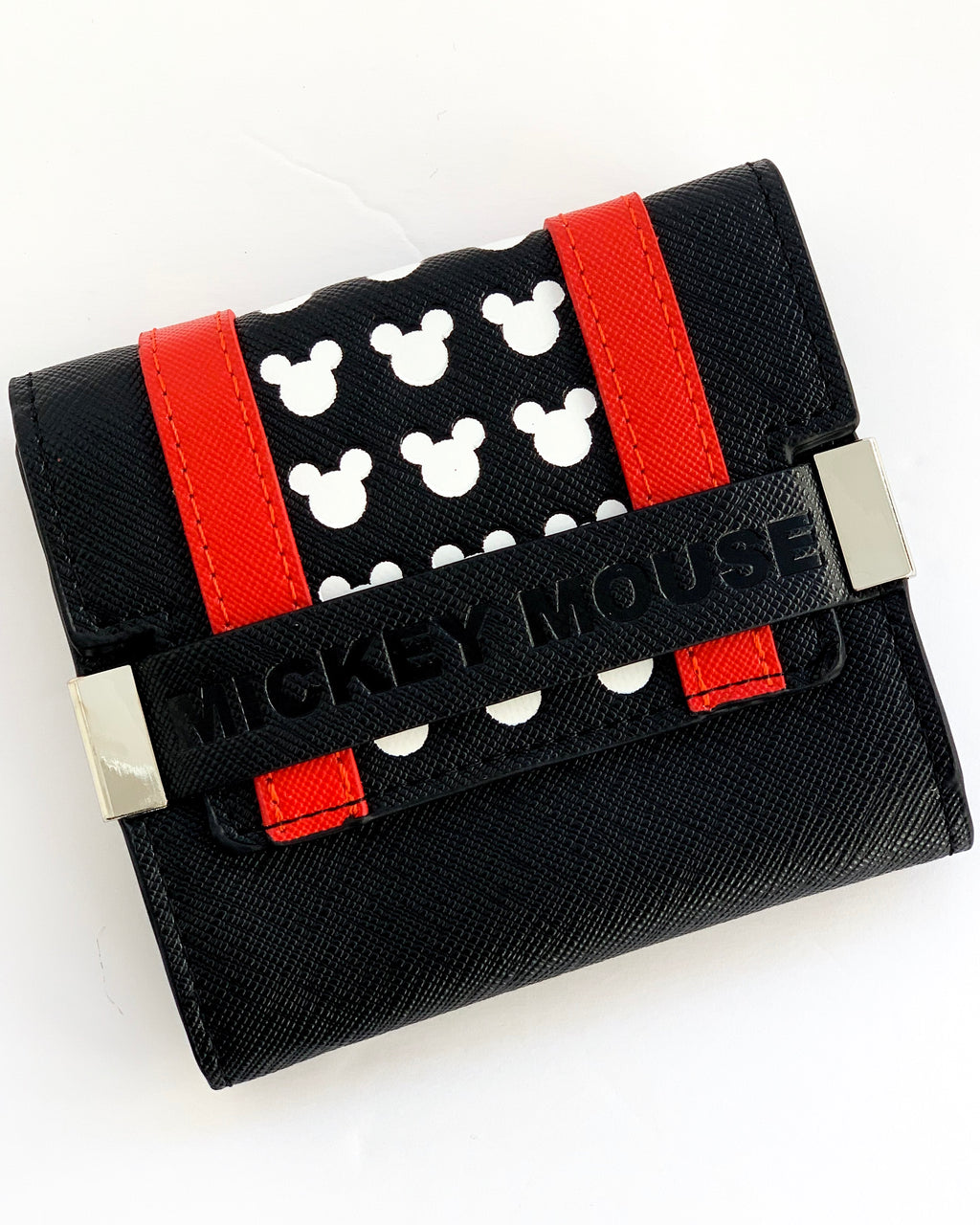 Mickey Mouse Red Striped Trifold Wallet x Loungefly - Lulabites