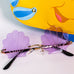 See Shell Sunglasses Purple - Lulabites