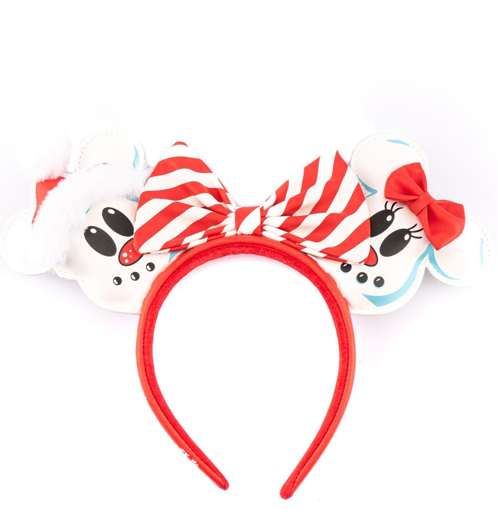 Disney Snowman Mickey Minnie Headband x Loungefly