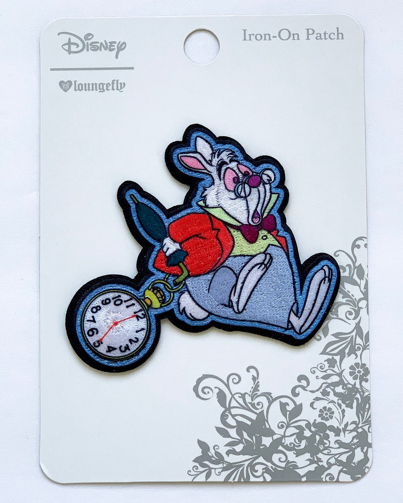 White Rabbit Iron-on Patch - Lulabites