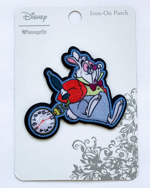 White Rabbit Iron-on Patch - Lulabites